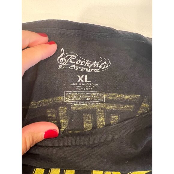 Anthrax Barfing Zombie Not Man Tee 2022 Size XL Heavy Metal Band Tee Graphics - Picture 3 of 4